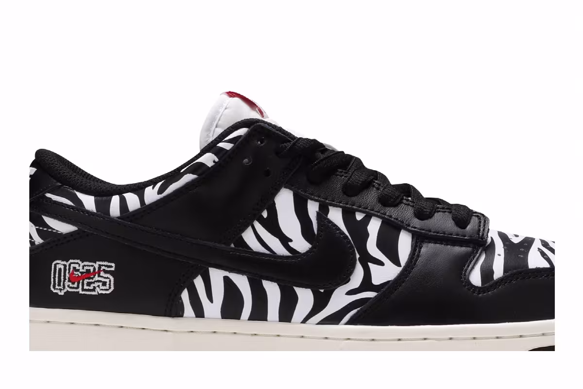 Quartersnacks x Nike Dunk Low SB Little Debbie’s Zebra Cakes, view 3