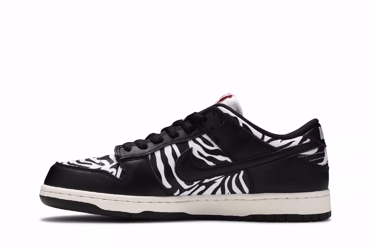 Quartersnacks x Nike Dunk Low SB Little Debbie’s Zebra Cakes, view 4