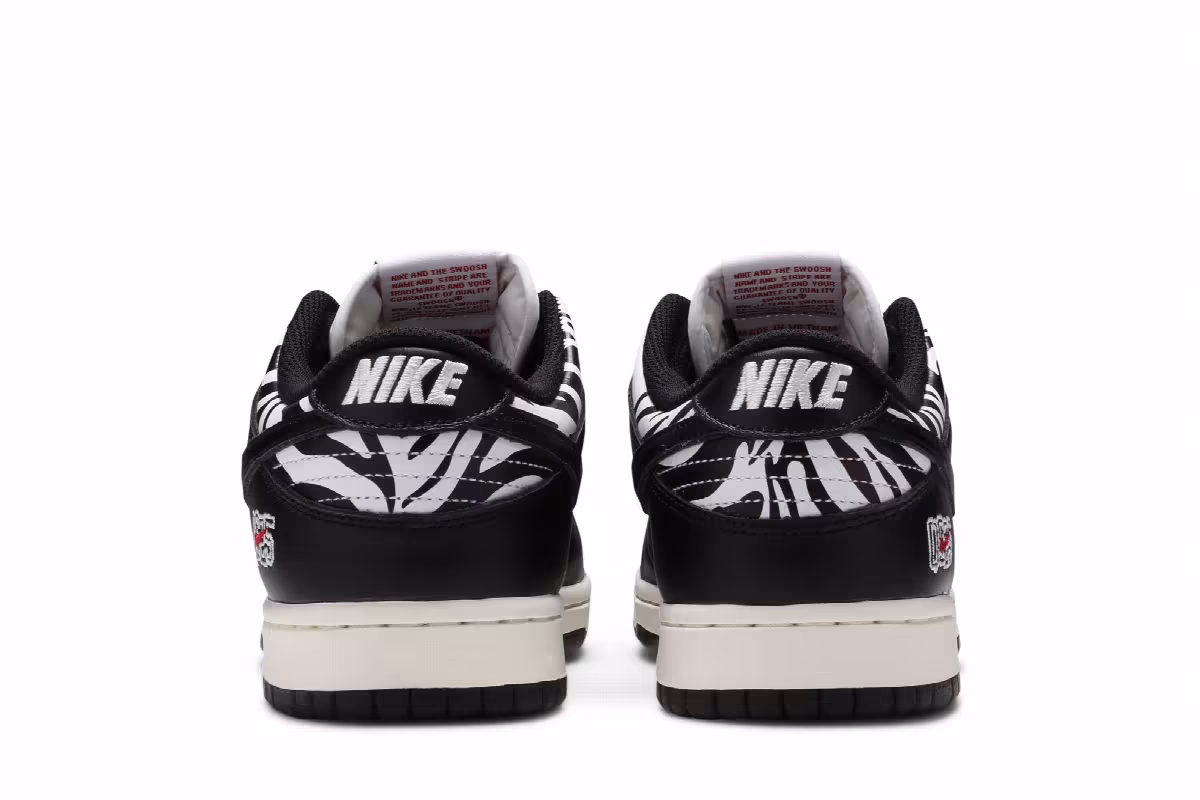 Quartersnacks x Nike Dunk Low SB Little Debbie’s Zebra Cakes, view 7