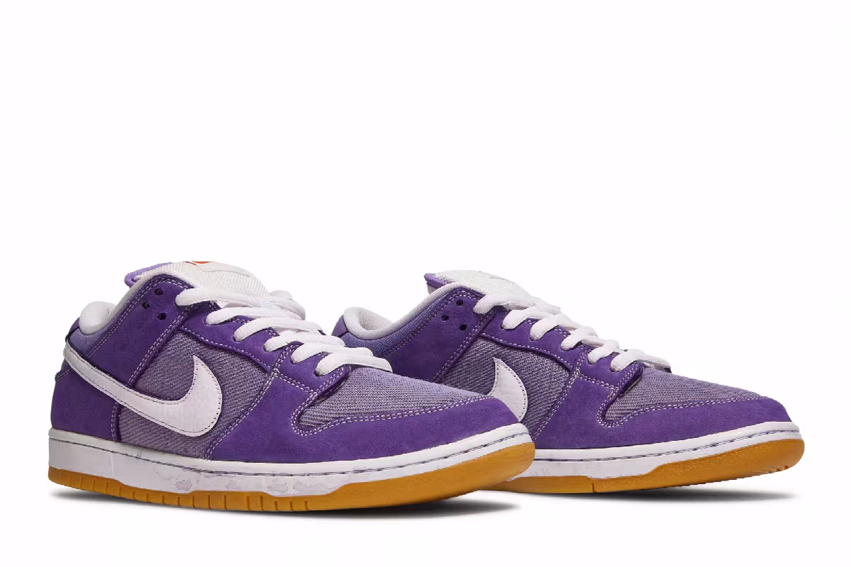 Nike Dunk Low SB Unbleached Pack - Lilac, view 9