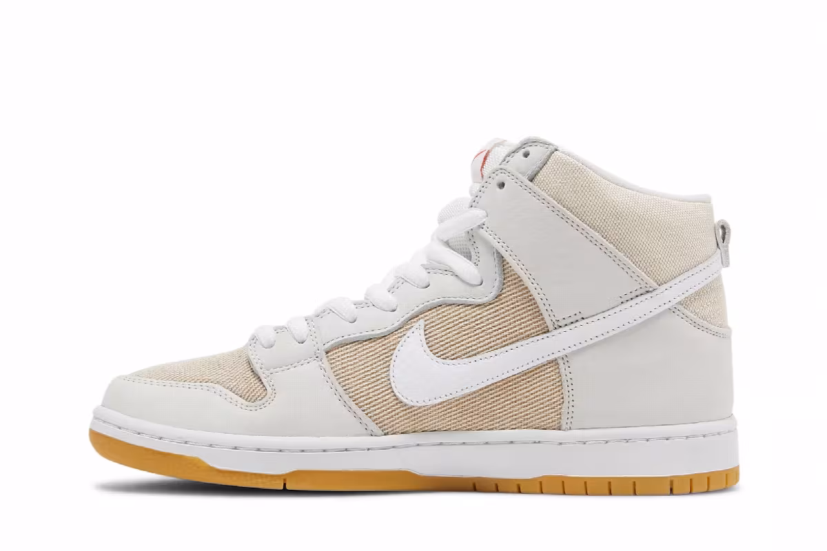Nike Dunk High Pro ISO SB Unbleached Pack - Natural, view 4