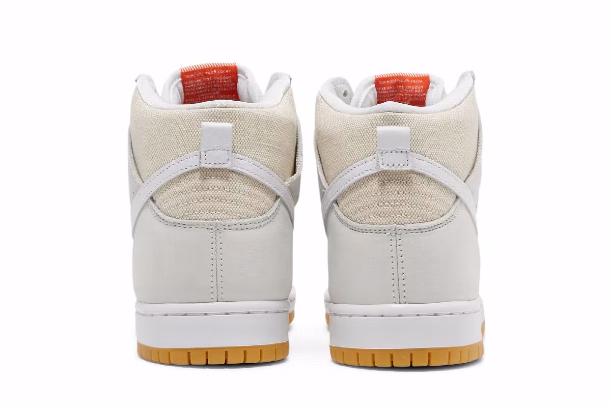 Nike Dunk High Pro ISO SB Unbleached Pack - Natural, view 7