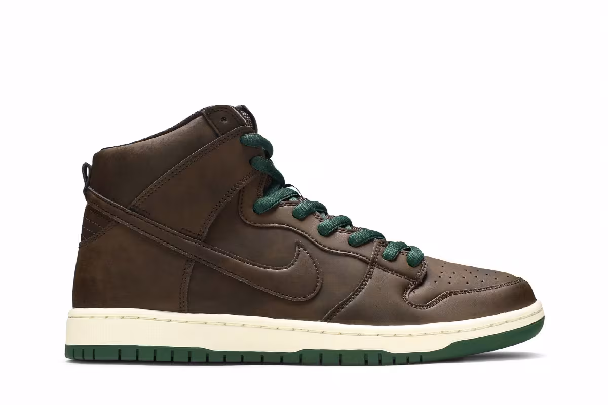 Nike Dunk High SB Baroque Brown, view 2