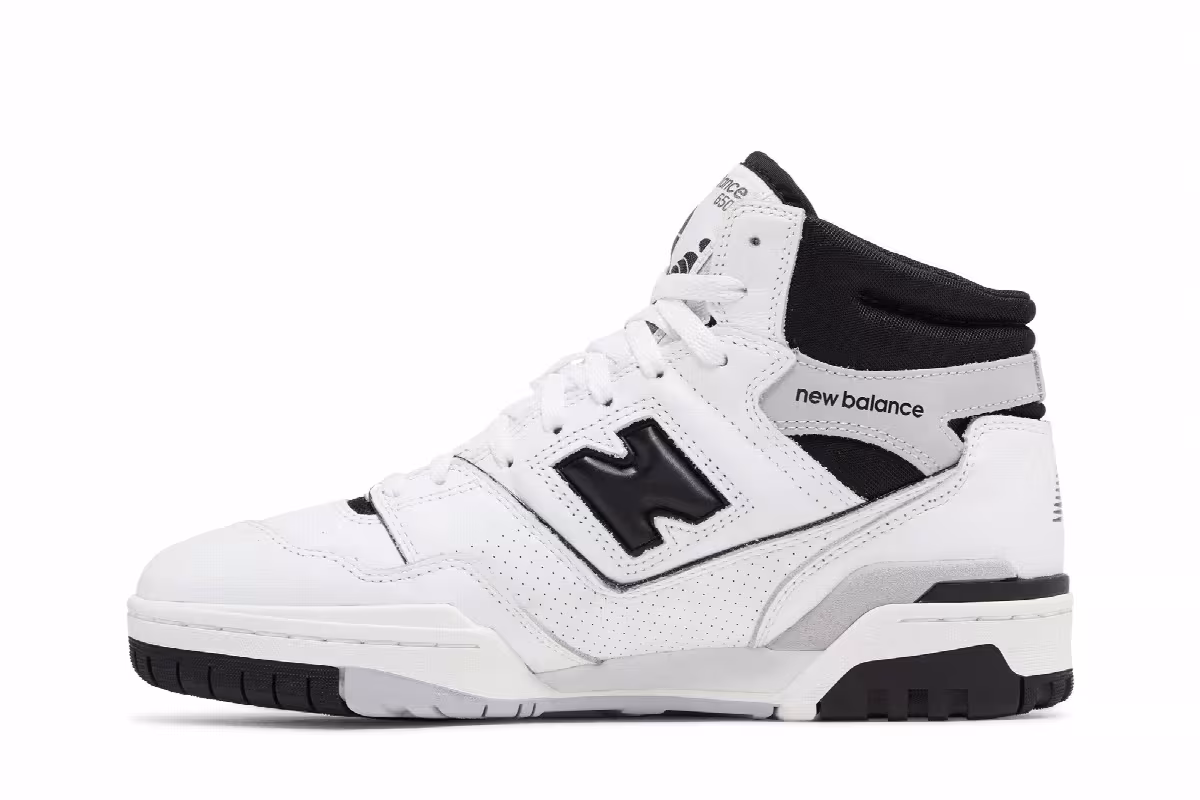 New Balance 650R White Black, view 4