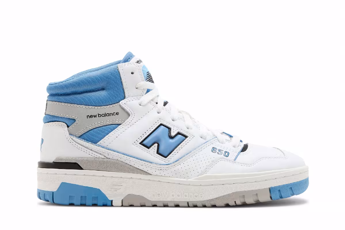 New Balance 650R White Heritage Blue, view 2