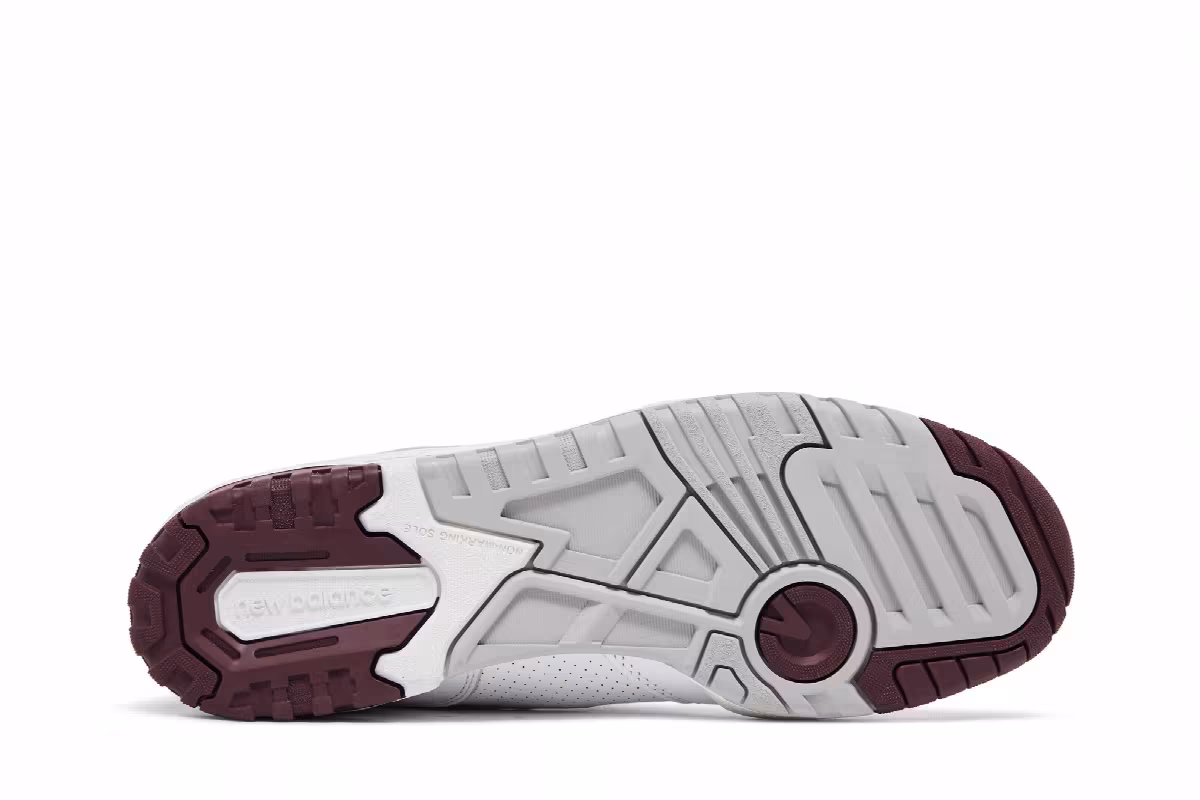 New Balance 650R White Burgundy, view 5