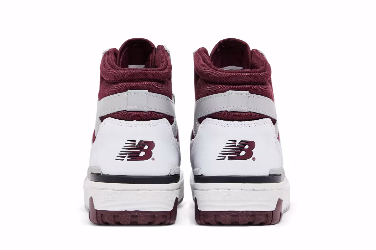 New Balance 650R White Burgundy, view 7