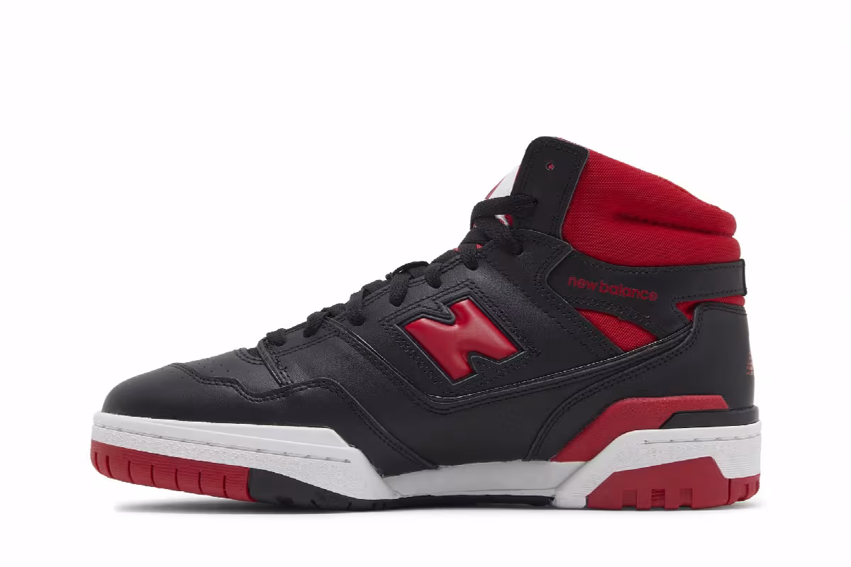 New Balance 650R Black Red, view 4