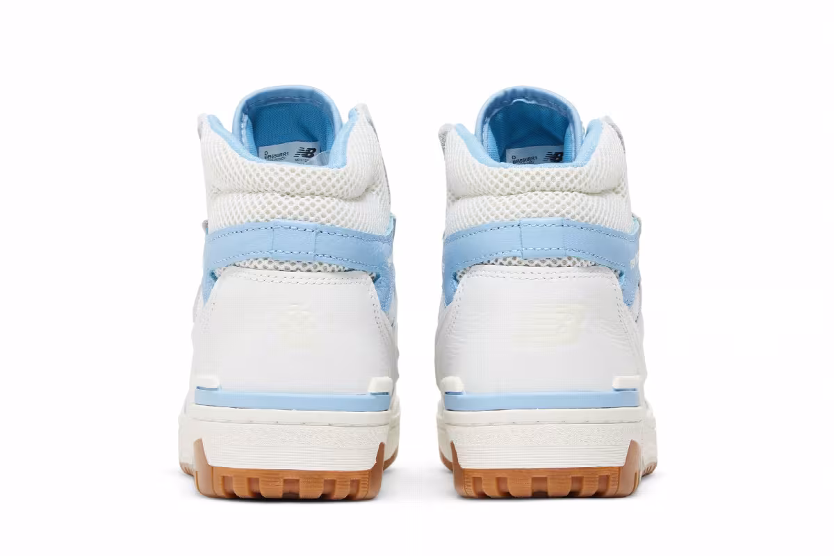 Aimé Leon Dore x New Balance 650R White Blue Haze Gum, view 7