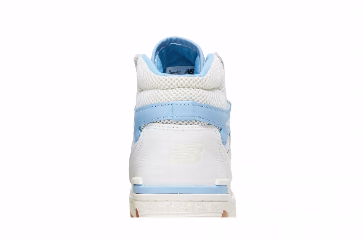 Aimé Leon Dore x New Balance 650R White Blue Haze Gum, view 8