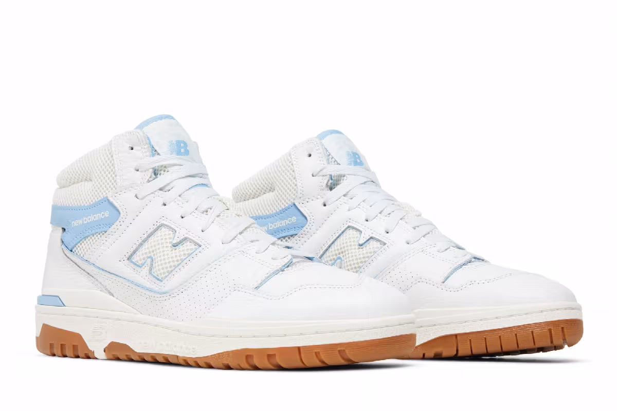 Aimé Leon Dore x New Balance 650R White Blue Haze Gum, view 9
