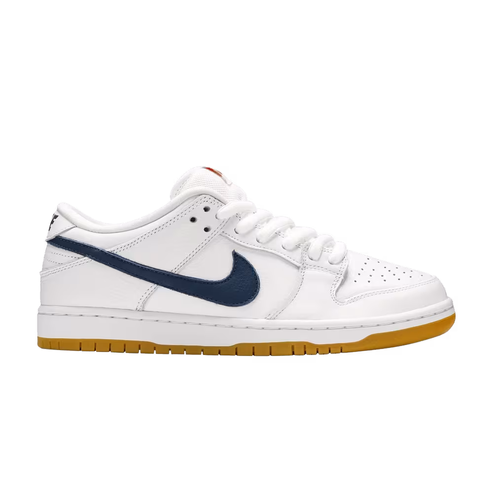 Nike Dunk Low Pro ISO SB Orange Label - White Navy