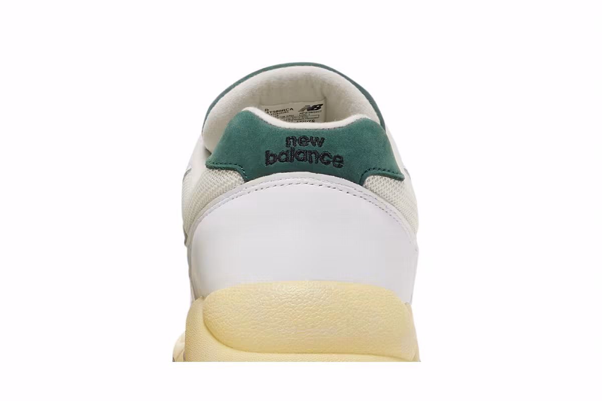 New Balance 580 White Nightwatch Green, view 8