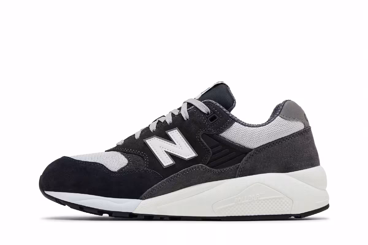Comme des Garçons Homme x New Balance 580 Black, view 4