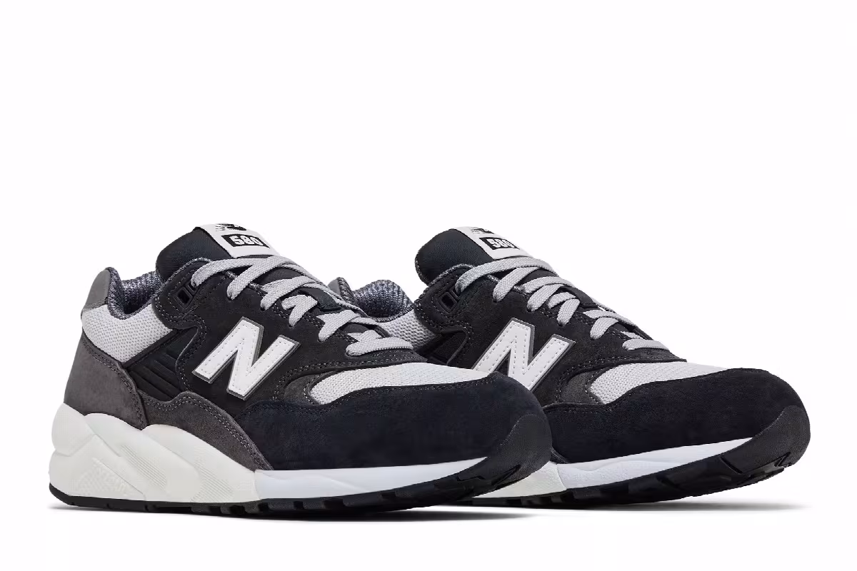 Comme des Garçons Homme x New Balance 580 Black, view 9