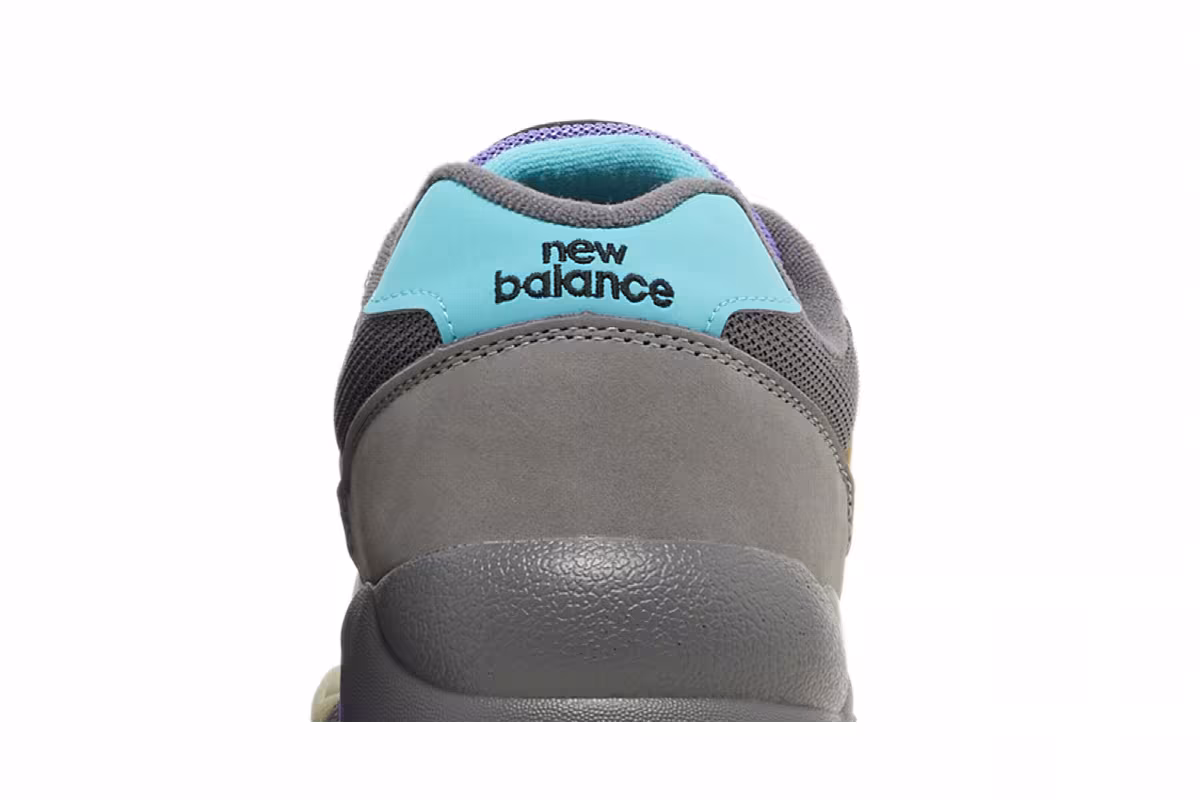 New Balance 580 Shadow Grey Electric Indigo, view 8
