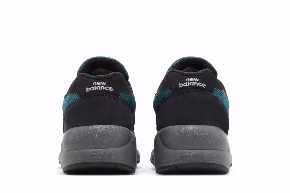 New Balance 580 Black Vintage Teal, view 7