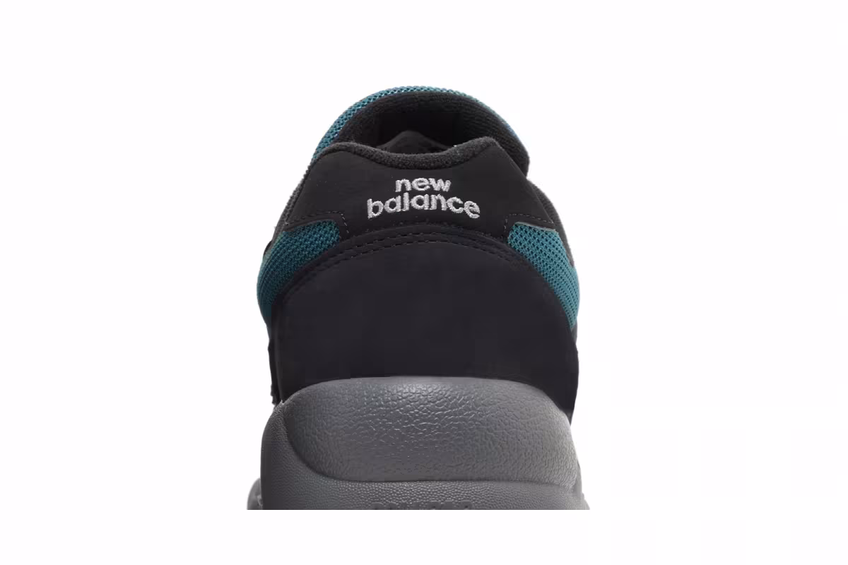 New Balance 580 Black Vintage Teal, view 8