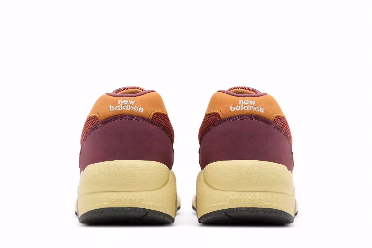 New Balance 580 Washed Burgundy, view 7