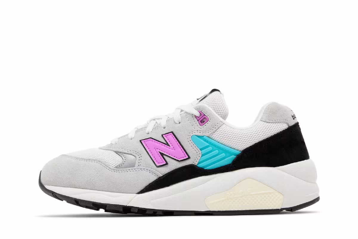 New Balance 580 Raincloud Cosmic Rose, view 4