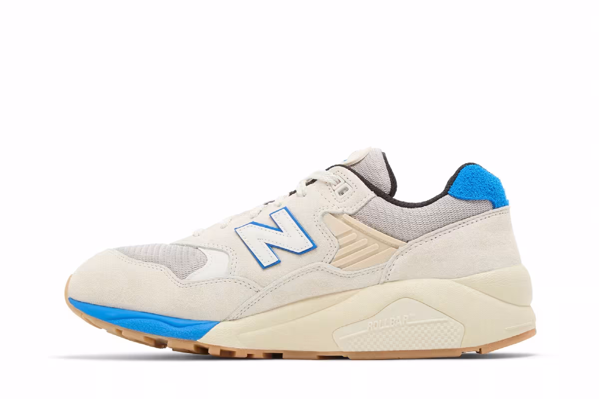 New Balance 580 Linen Blue Oasis, view 4