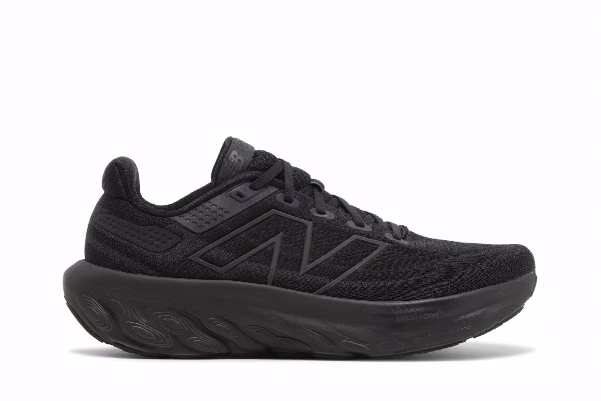 New Balance Fresh Foam X 1080v13 Triple Black, view 2