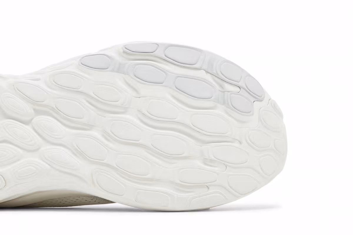 New Balance Women's Fresh Foam X 1080v13 Wide White Silver Metallic, view 6