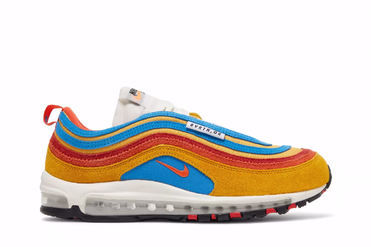 Nike Air Max 97 SE Running Club - Pollen Orange, view 2