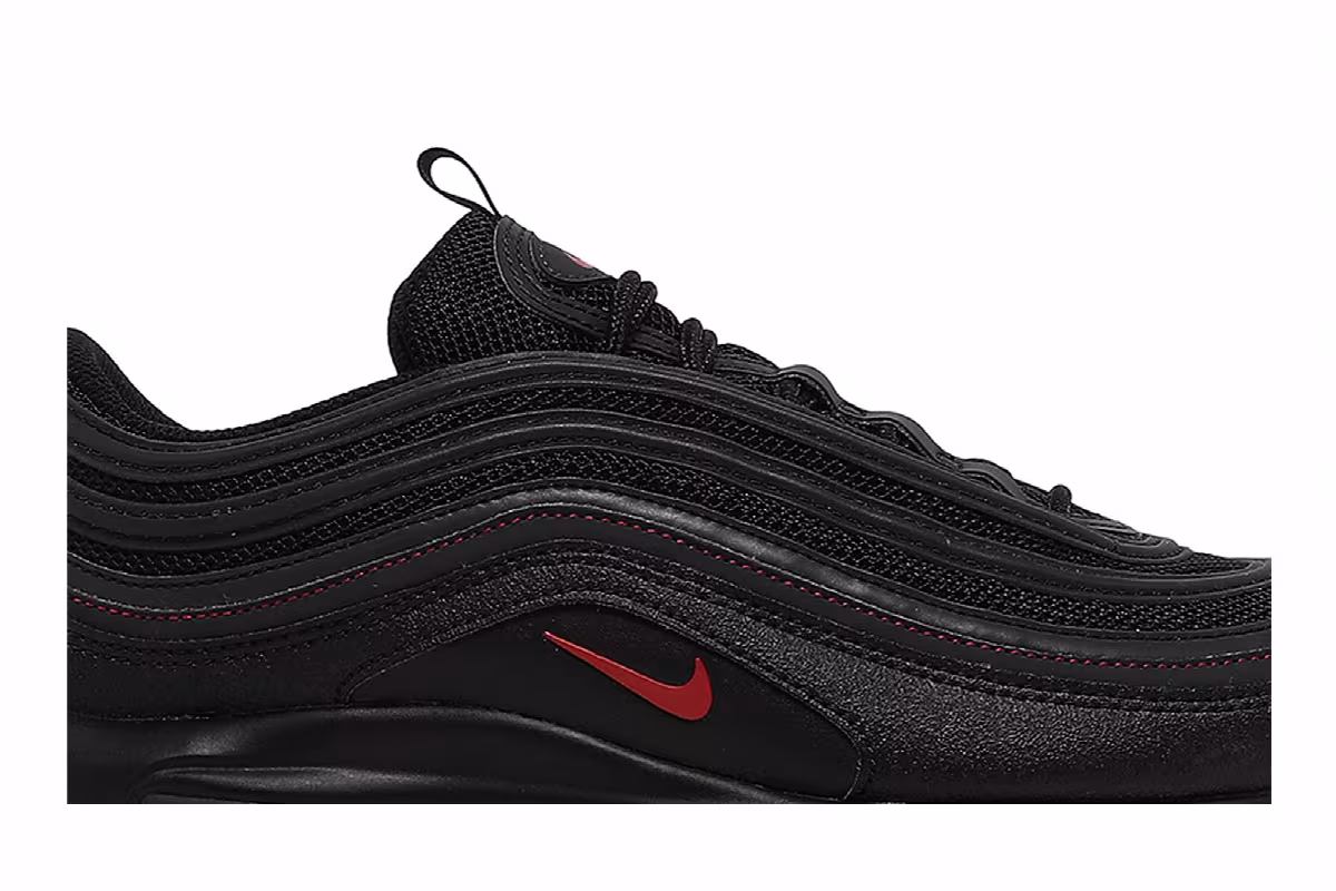 Nike Air Max 97 Black University Red, view 3