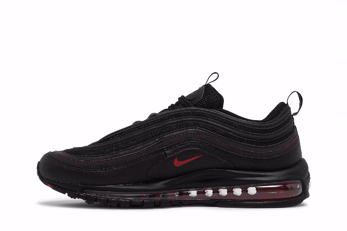 Nike Air Max 97 Black University Red, view 4