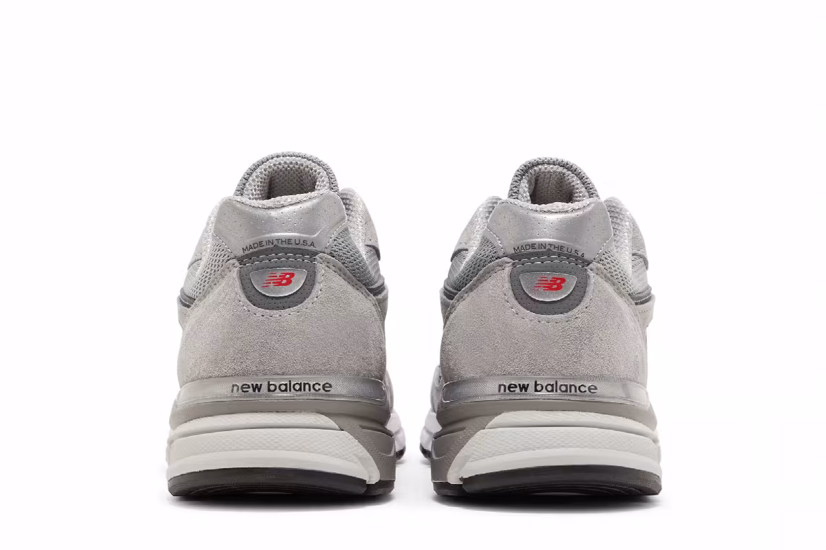 New Balance 990v4 Made in USA Grey Silver, view 7