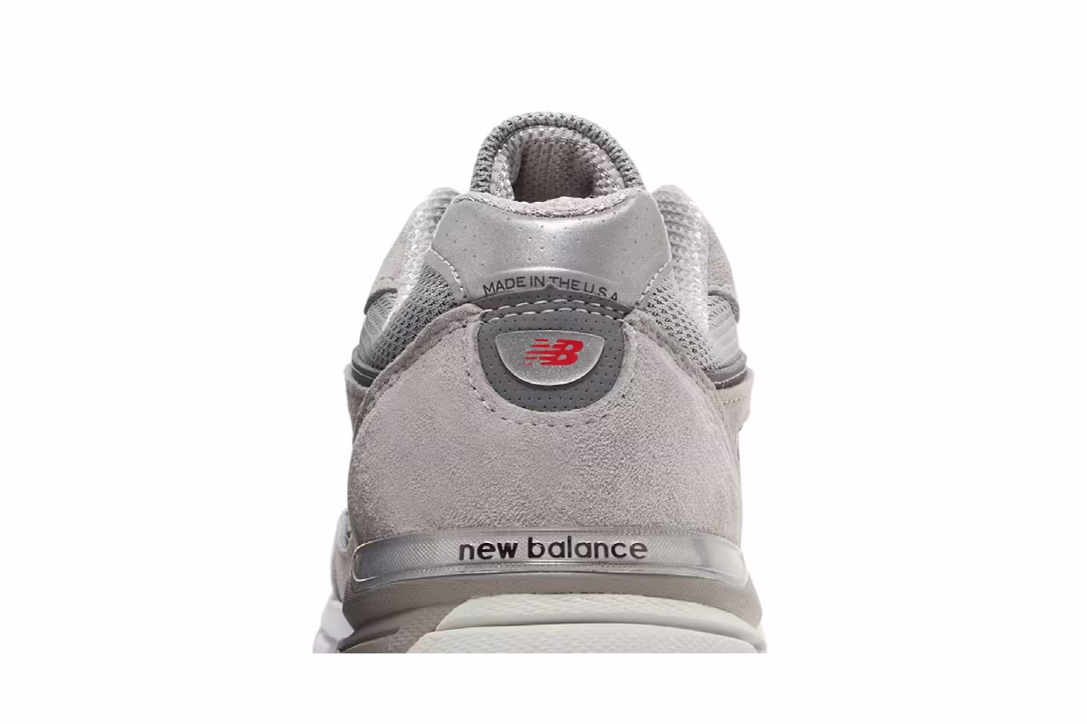 New Balance 990v4 Made in USA Grey Silver, view 8