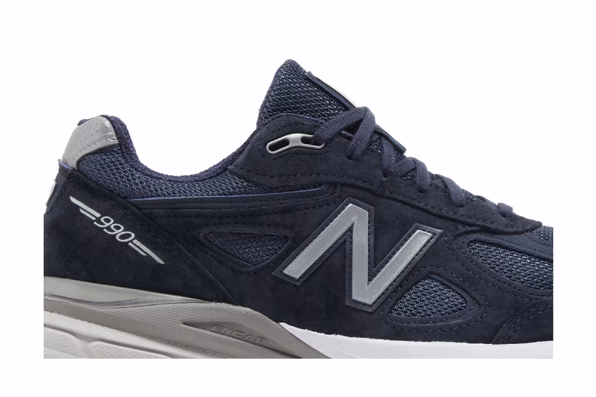 New Balance 990v4 Made in USA Navy 2023, view 3