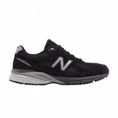 New Balance Men's 990v4 Made in USA 'Black Silver' 2023