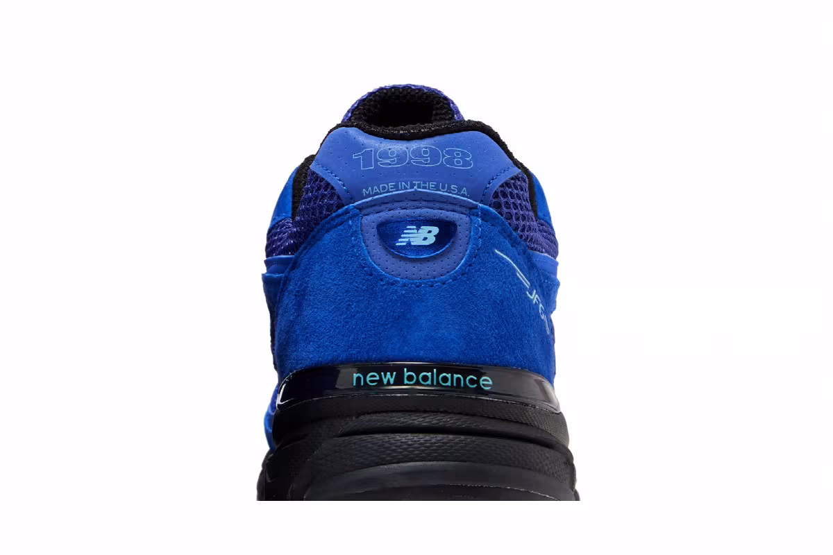 Joe Freshgoods x New Balance 990v4 Made in USA 1998 Pack - Keisha Blue, view 8