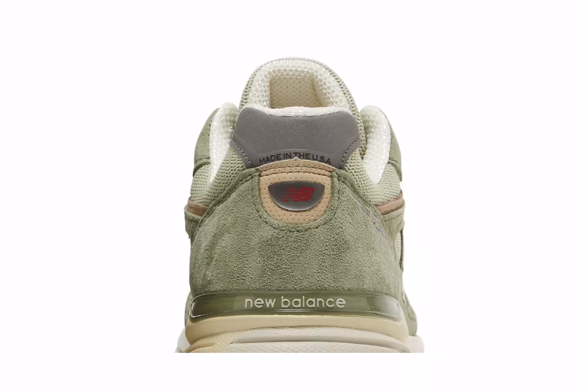 Teddy Santis x New Balance 990v4 Made in USA Olive Incense, view 8