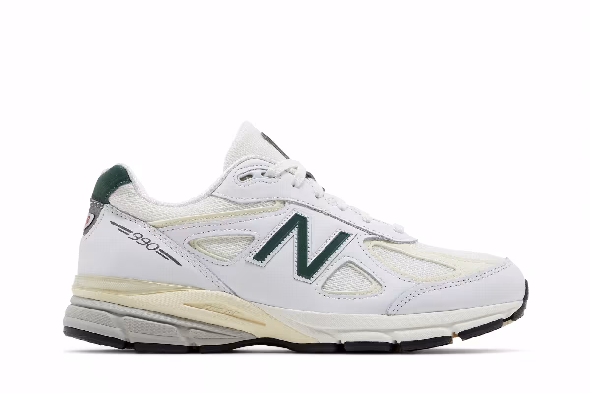 Teddy Santis x New Balance 990v4 Made in USA Forest Green, view 2