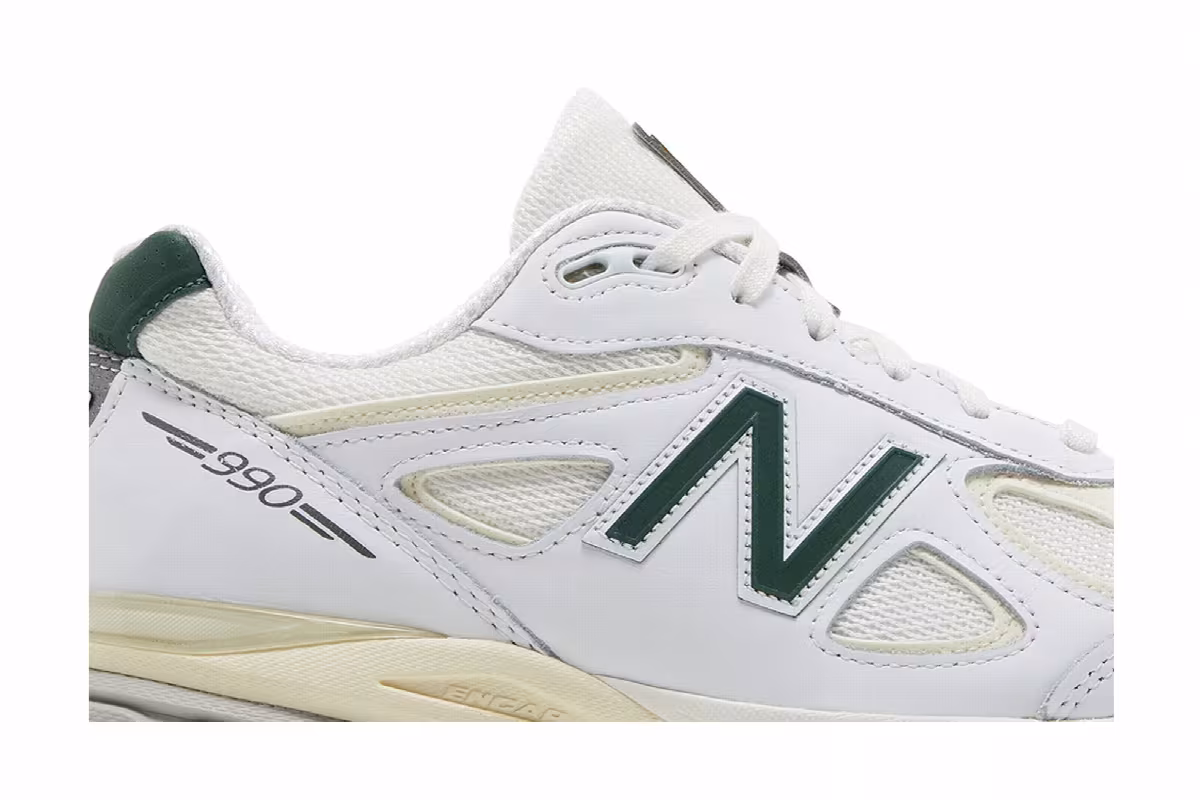 Teddy Santis x New Balance 990v4 Made in USA Forest Green, view 3