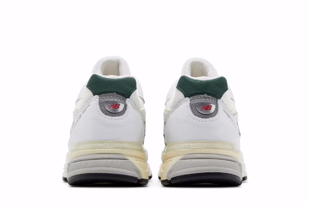 Teddy Santis x New Balance 990v4 Made in USA Forest Green, view 7