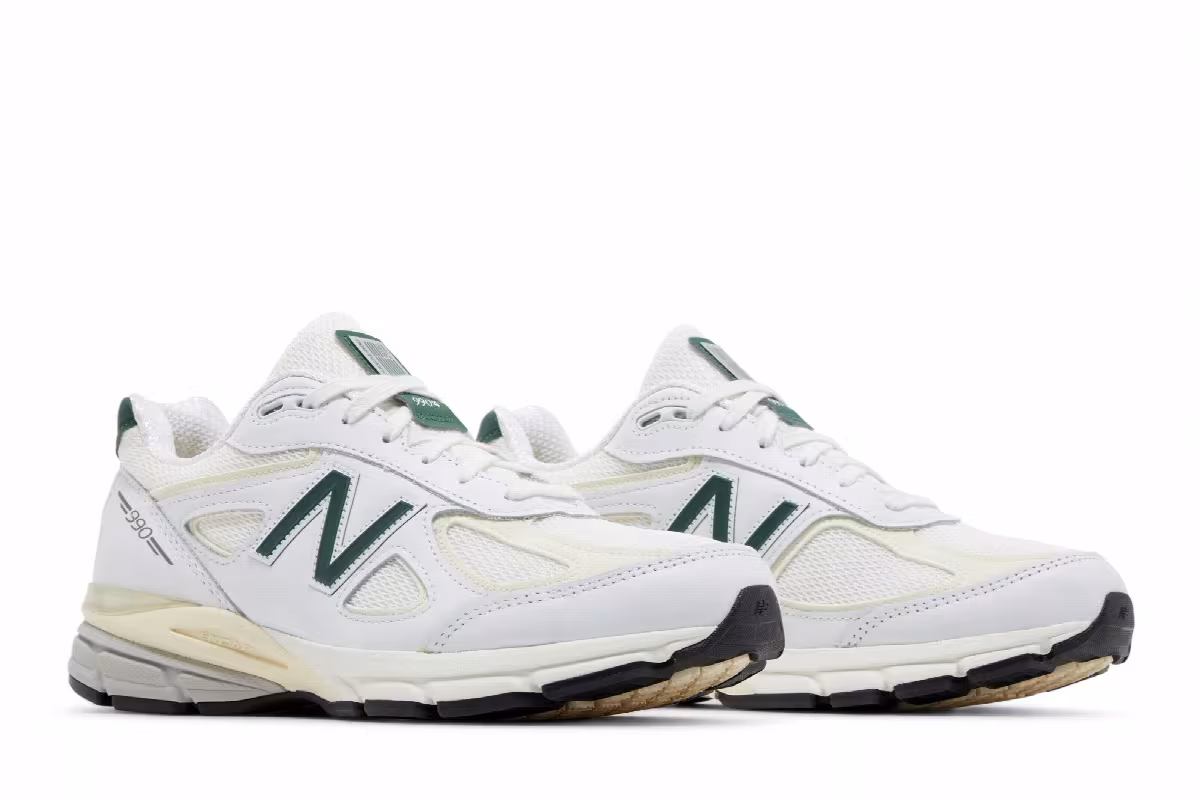 Teddy Santis x New Balance 990v4 Made in USA Forest Green, view 9