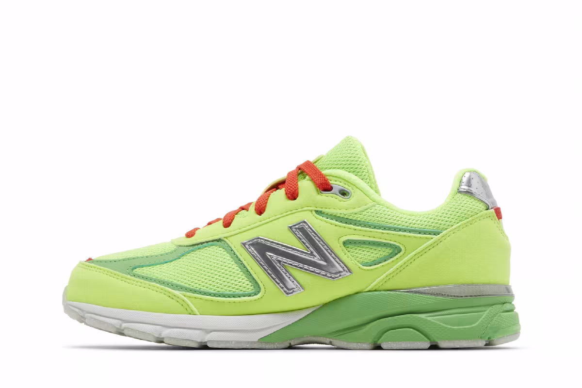 DTLR x New Balance 990v4 Big Kid Festive, view 4