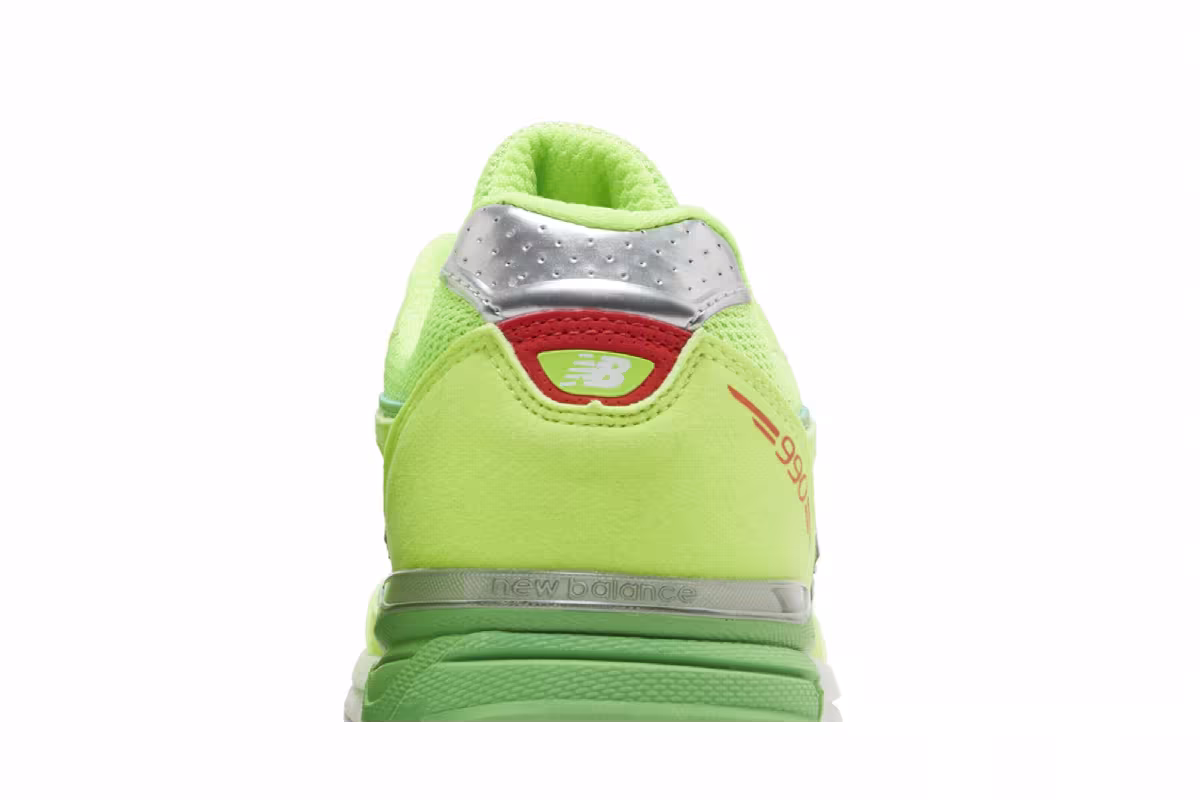 DTLR x New Balance 990v4 Big Kid Festive, view 8