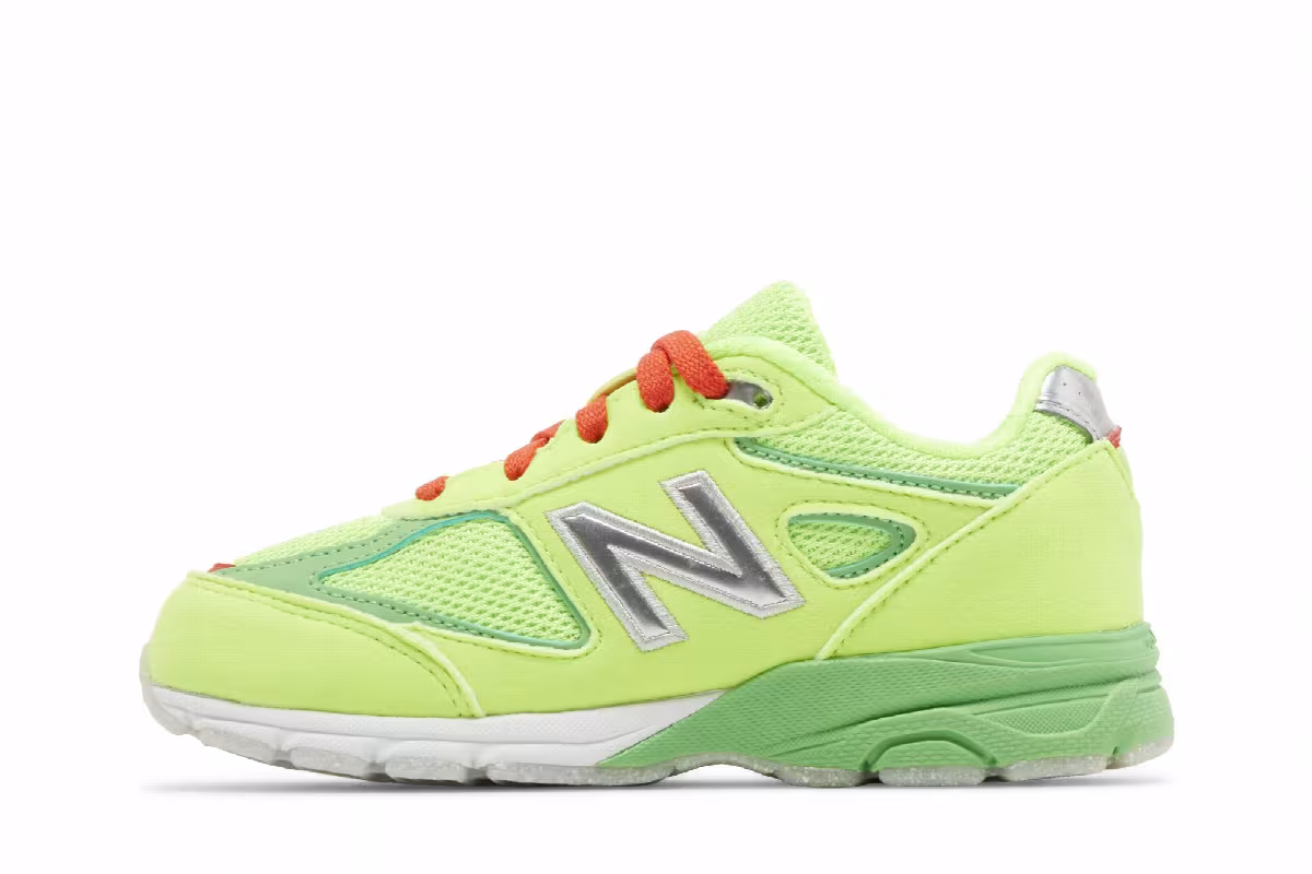DTLR x New Balance 990v4 Toddler Festive, view 4