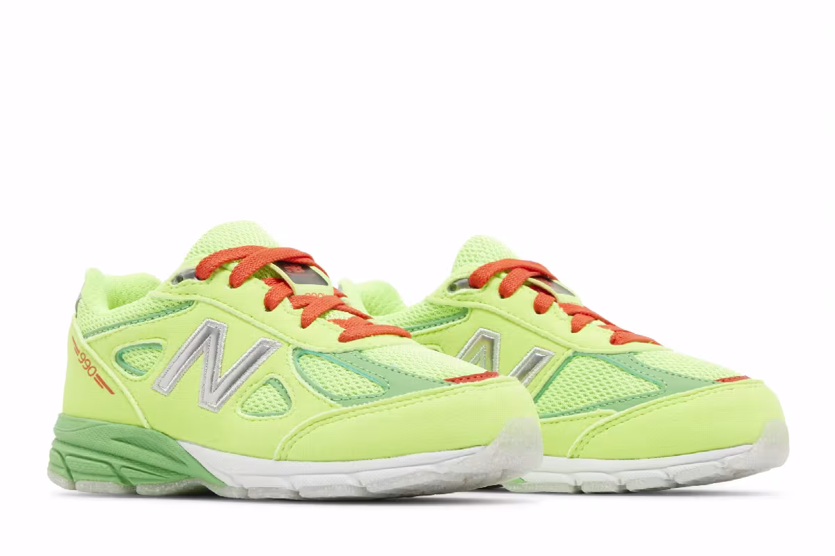 DTLR x New Balance 990v4 Toddler Festive, view 9