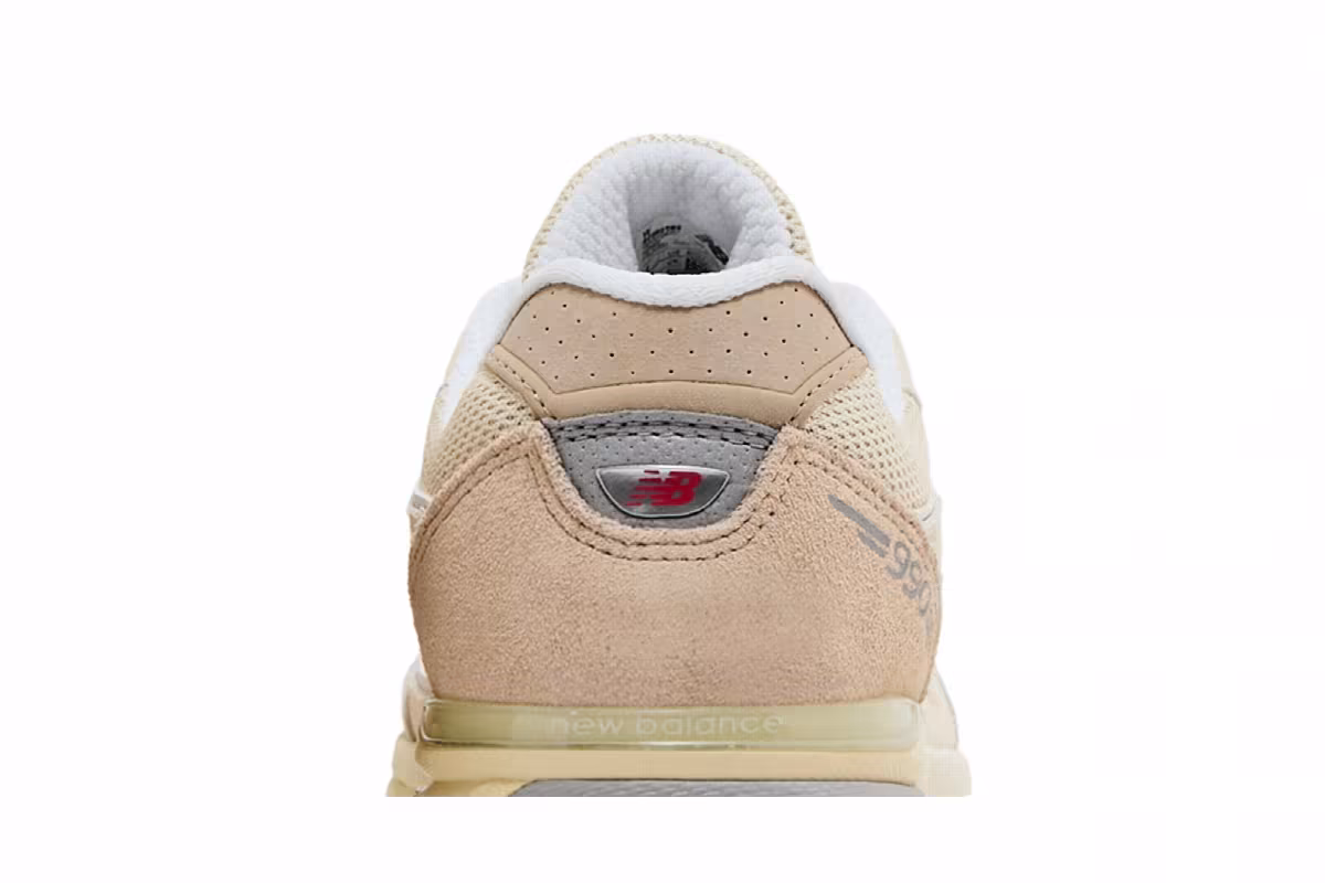 New Balance Teddy Santis x 990v4 Big Kid Wide Limestone, view 8
