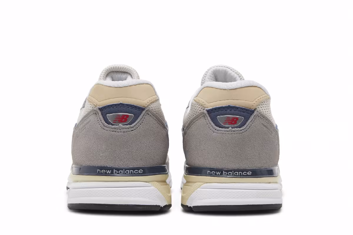 New Balance 990v4 Big Kid Grey Day 2023, view 7