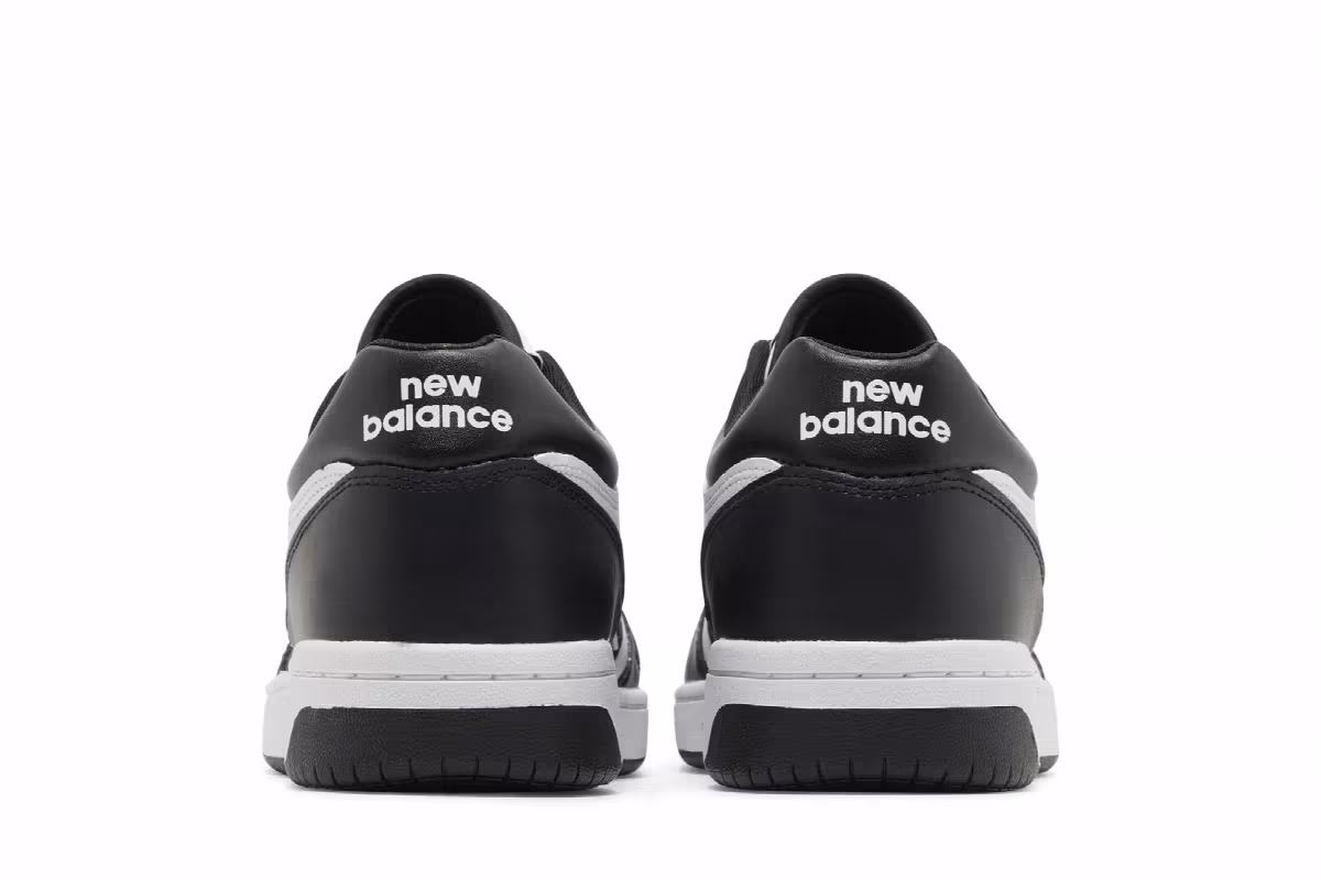 New Balance 480 White Black, view 7