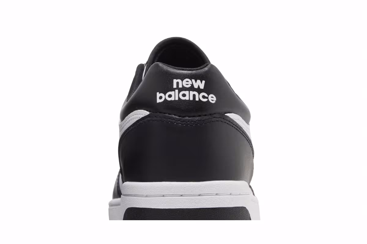 New Balance 480 White Black, view 8