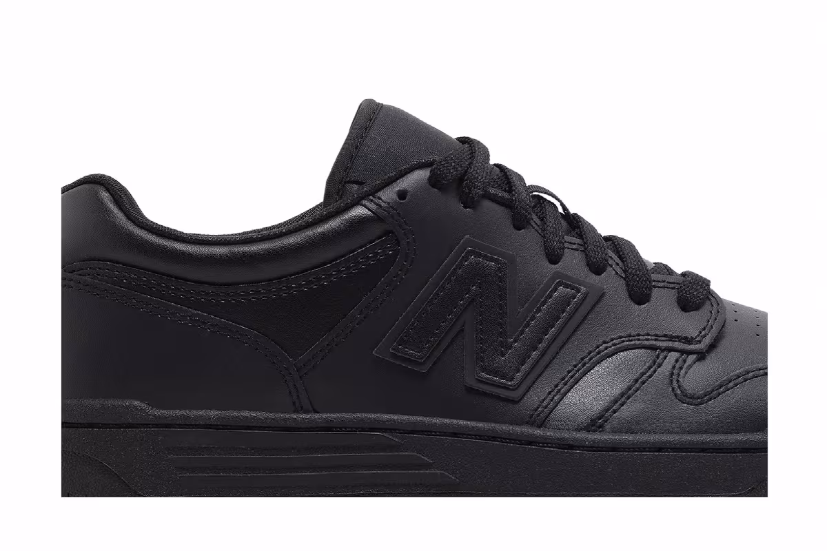 New Balance 480 Black, view 3