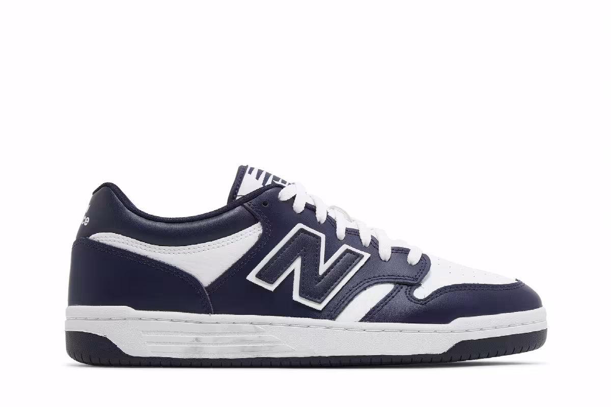 New Balance 480 Team Navy, view 2